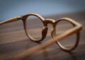 glasses, eye glasses, frame, wooden, texture, brown, vintage, old, retro, design, frame, frame, frame, frame, frame