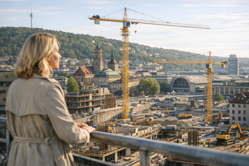 Warum Baustellen in Stuttgart wirklich ein gutes Zeichen sind
