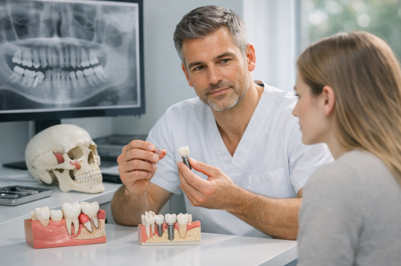 Weisheitszähne oder Implantat? Wann der Gang zum Gesichtschirurgen in Stuttgart sinnvoll ist