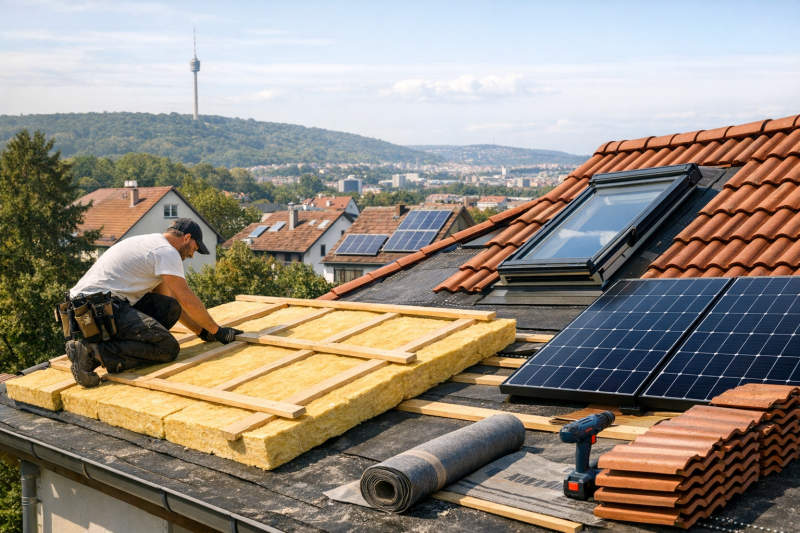 Energetische Dachsanierung – Ein Leitfaden für Hausbesitzer in Stuttgart und Umgebung